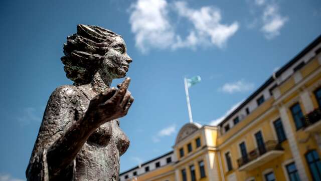 Eva Lisa ”Sola i Karlstad” Holtz står staty utanför Stadshotellet. Men informationen om henne på plaketten intill är ytterst knapphändig. Det kan det nu bli ändring på, efter ett E-förslag av Marianne Nilsson.