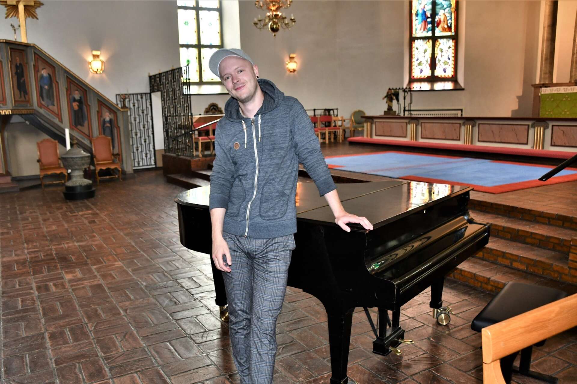 På onsdag blir det pianokonsert med Love Persson i Sunne kyrka. 