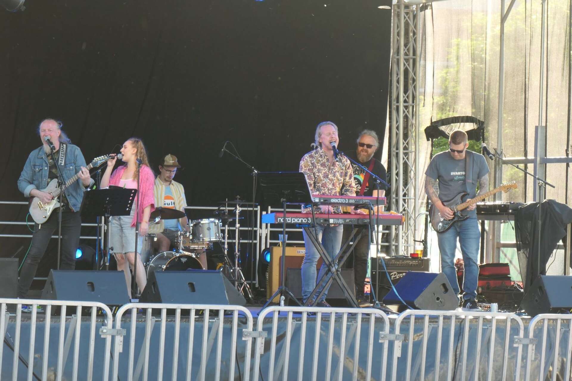 Tidigare i sommar uppträdde Svartgam på Powerstage i Säffle.