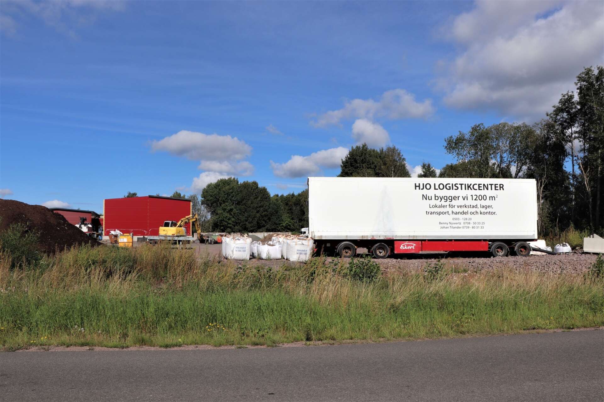 Ny infart kan nu anläggas till Logistikcenter från Sveavägen på industriområdet efter att detaljplanen har ändrats.
