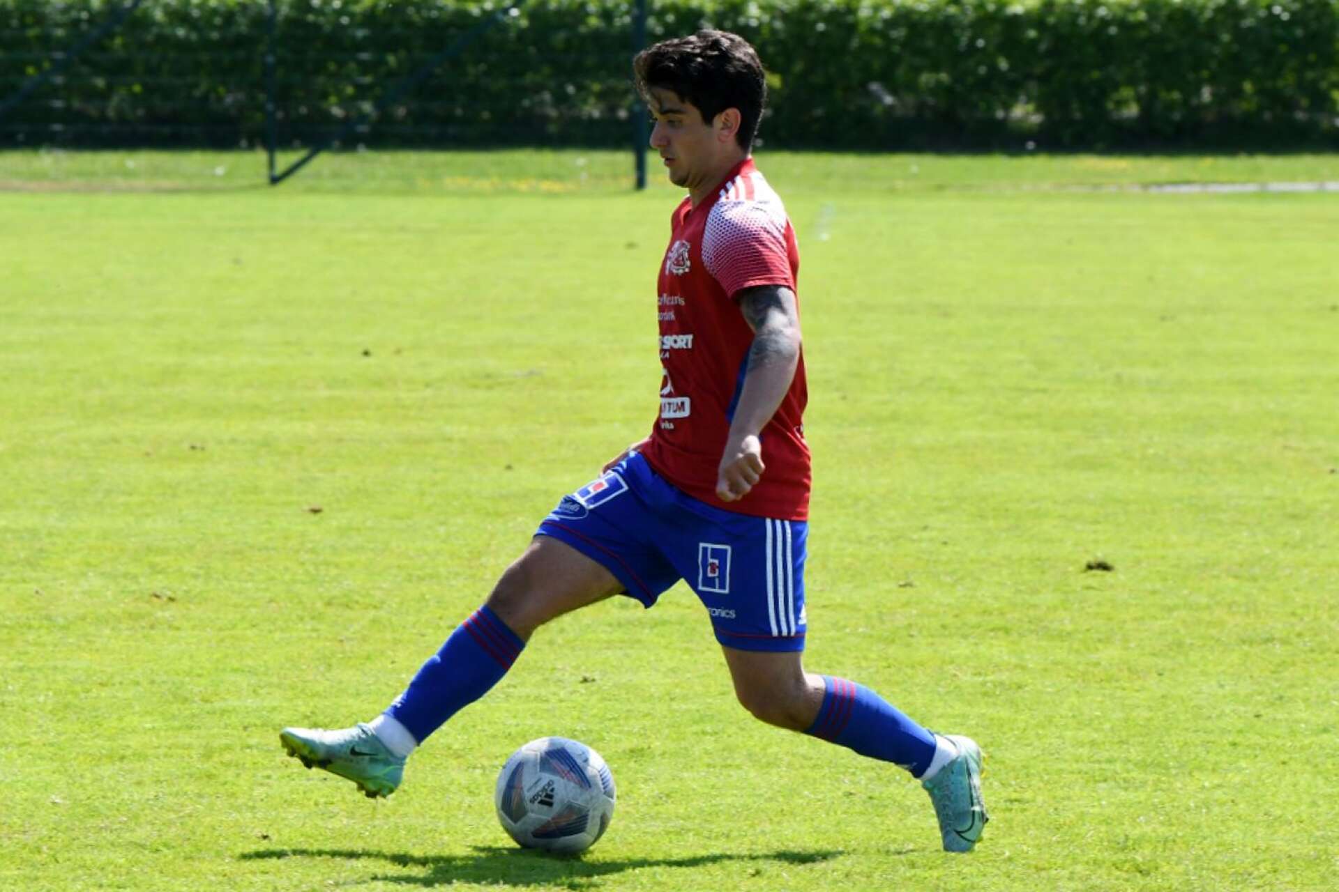 Josef Al Mhana gjorde målet fram till 3–2, hans första i division 4, vilket blev matchavgörande.