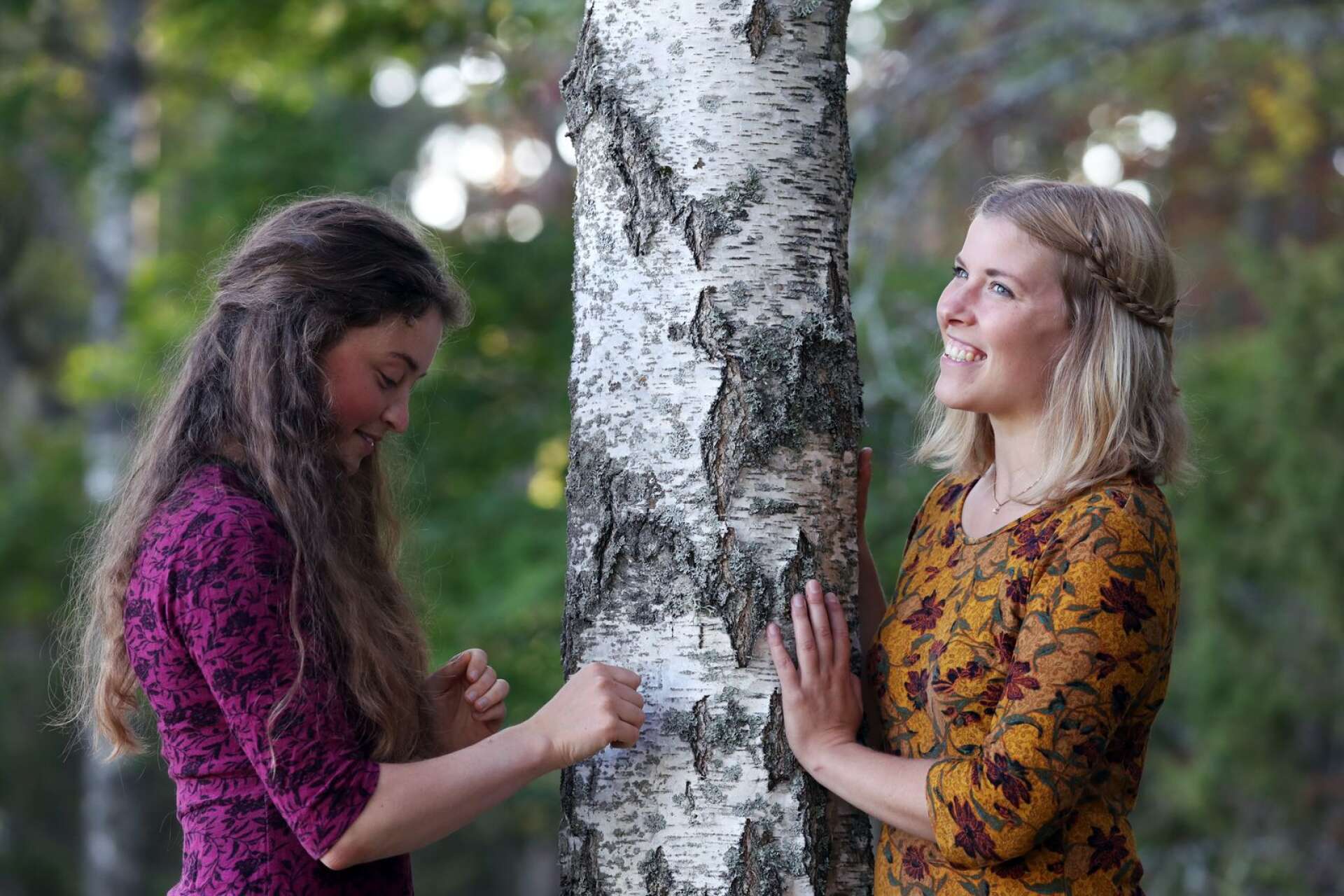 Lovine Waldvik och Camilla Johansson arrangerar en konsert för att lyfta frågorna kring skogen.