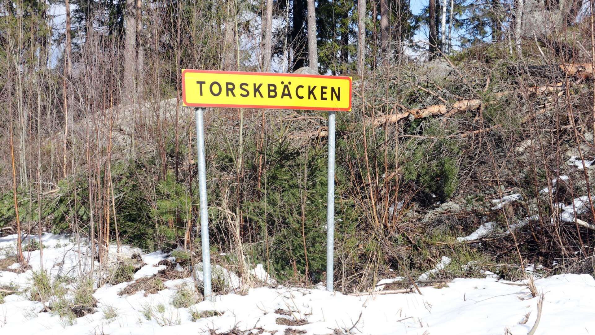 FT hamnade i onsdags i Torskbäcken. 