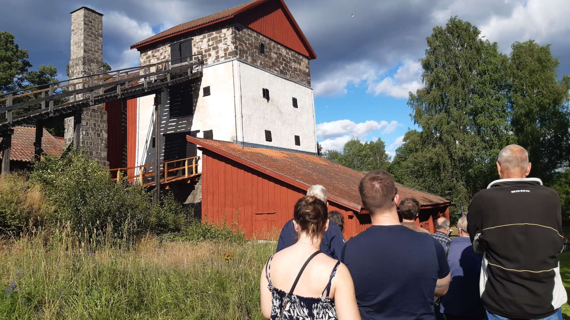 Filipstads Bergslags hembygdsförening arrangerade Järnets dag vid Storbrohyttan. 