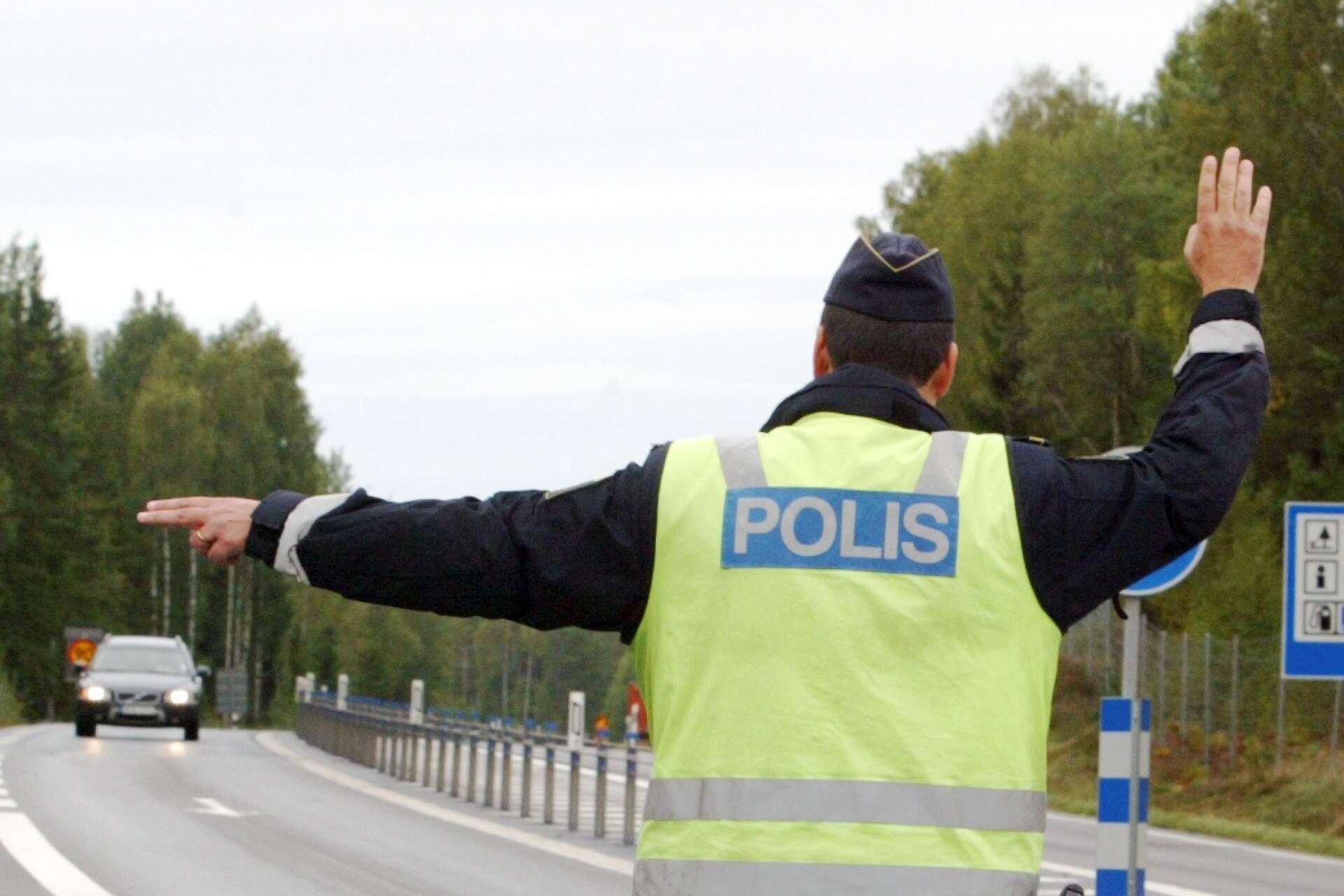 51-åringen från Åmål stoppades i en poliskontroll i Falun./ARKIVBILD