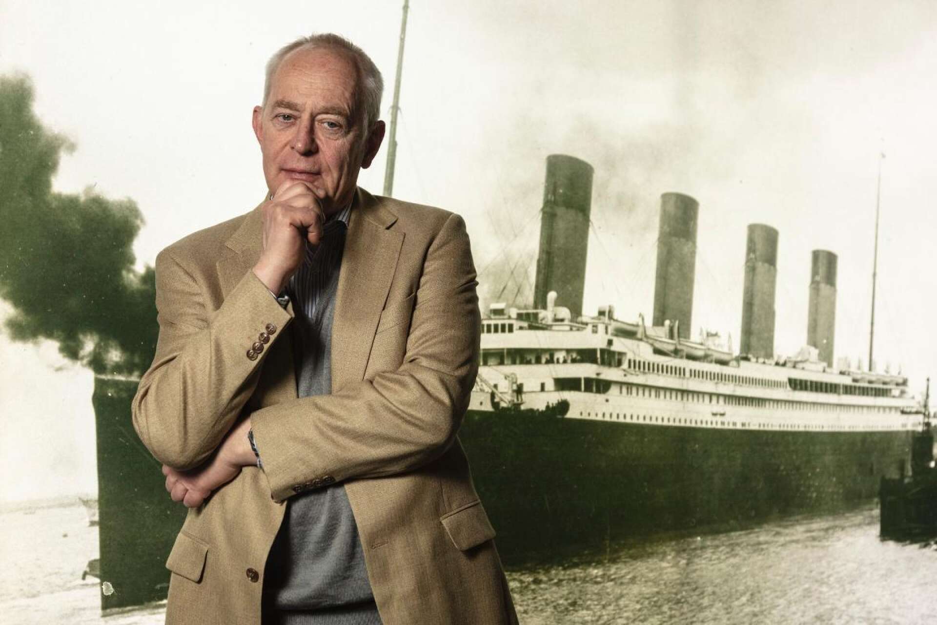Titanic-experten Claes-Göran Wetterholm är en av de mest kunniga kring Titanic i världen.