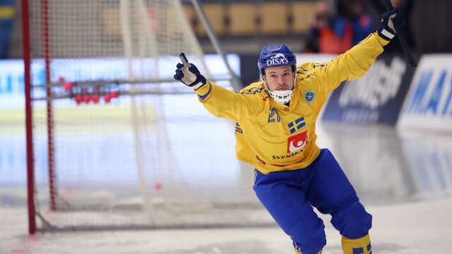Christoffer Edlund gjorde fem mål mot Norge.