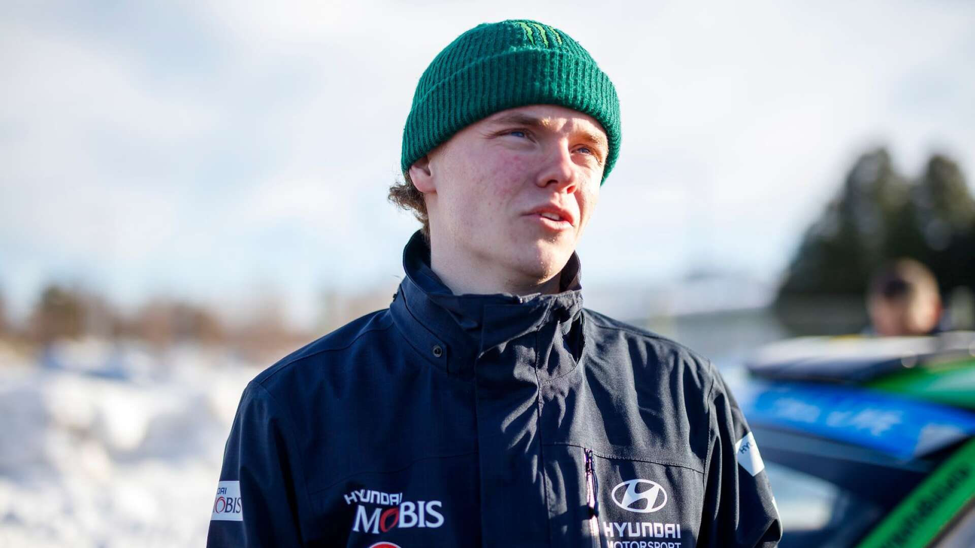 Oliver Solberg gör sig redo för en ny start i Svenska rallyt och tänker inte så mycket på Nikolay Gryazin medverkan. 