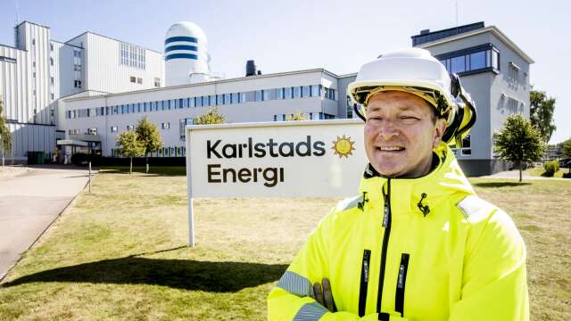 Erik Kornfeld, vd på Karlstads Energi.