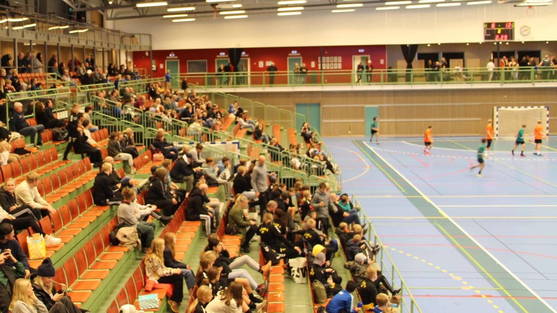 Det kom fler besökare för att se finalmatcherna i Arena Skövde