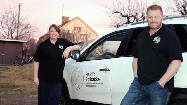 Suzanne Roele och Simon Orr driver företaget Studio Solbacke.