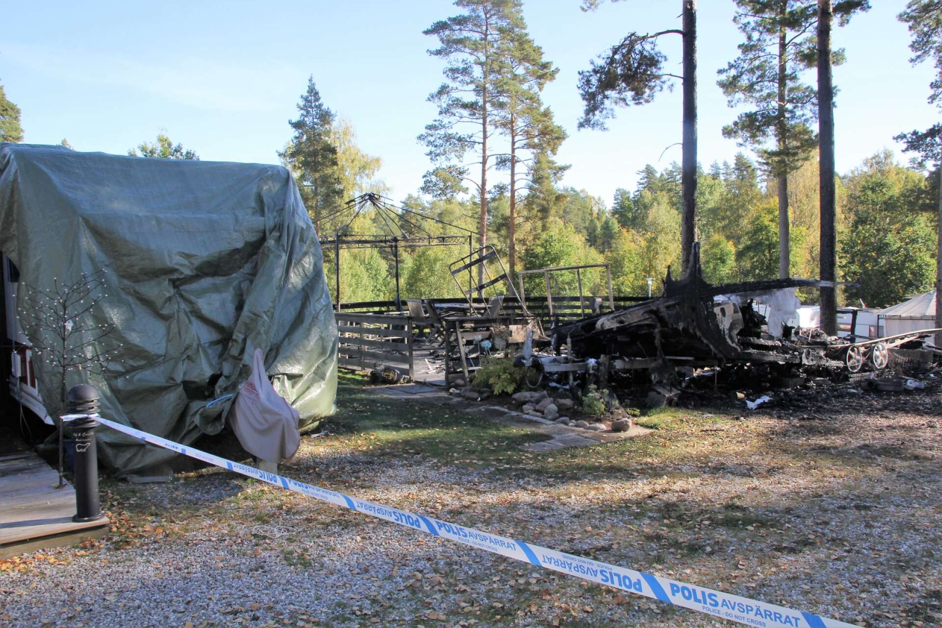 I september inträffade en brand på campingen Gröne Backe. Två husvagnar blev totalförstörda och en husvagn skadad. Flera personer, bland annat tre barn, fördes till sjukhus med skador.