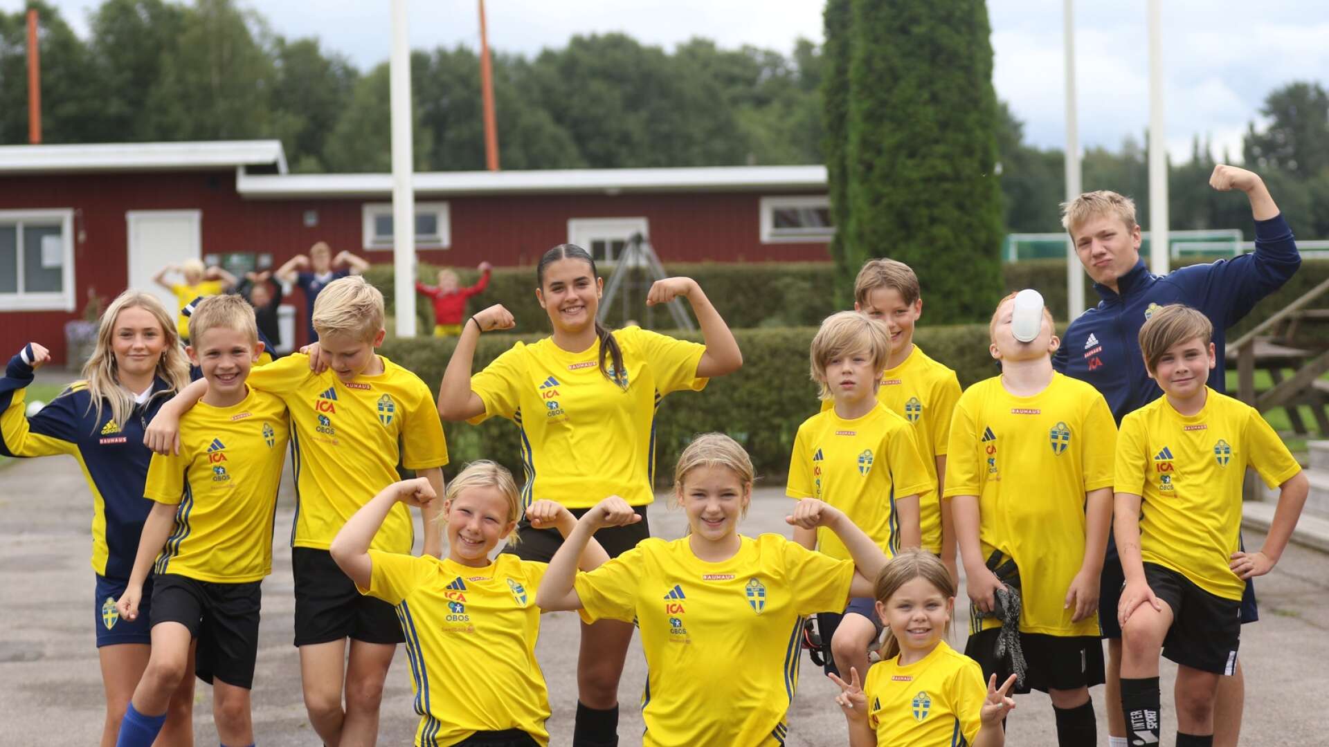 Taggade spelare på Ulvåkers fotbollsskola