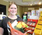 Det var en lite pirrig dag för Annie Näseth som blev gratulerad av många under lördagen när hon öppnade sin butik. 