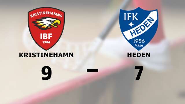 Kristinehamns IBF vann mot IFK Heden