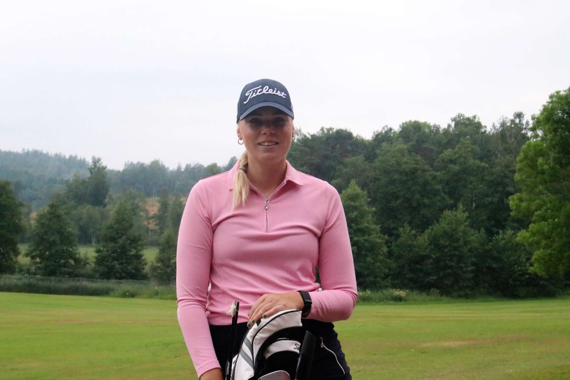 29-åriga Jessica Karlsson spelar den här veckan Scottish Open. Arkivbild.