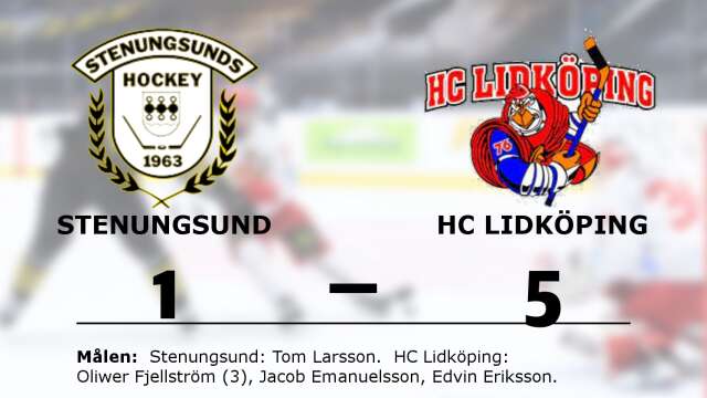 Stenungsund HF förlorade mot HC Lidköping