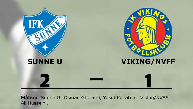 IFK Sunne vann mot IK Viking