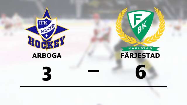 IFK Arboga IK förlorade mot Färjestad BK Junior