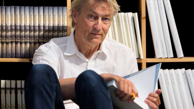 Lars Lerin, aktuell med nya boken Elsa i Skräddartorp, har läst in den som ljudbok.