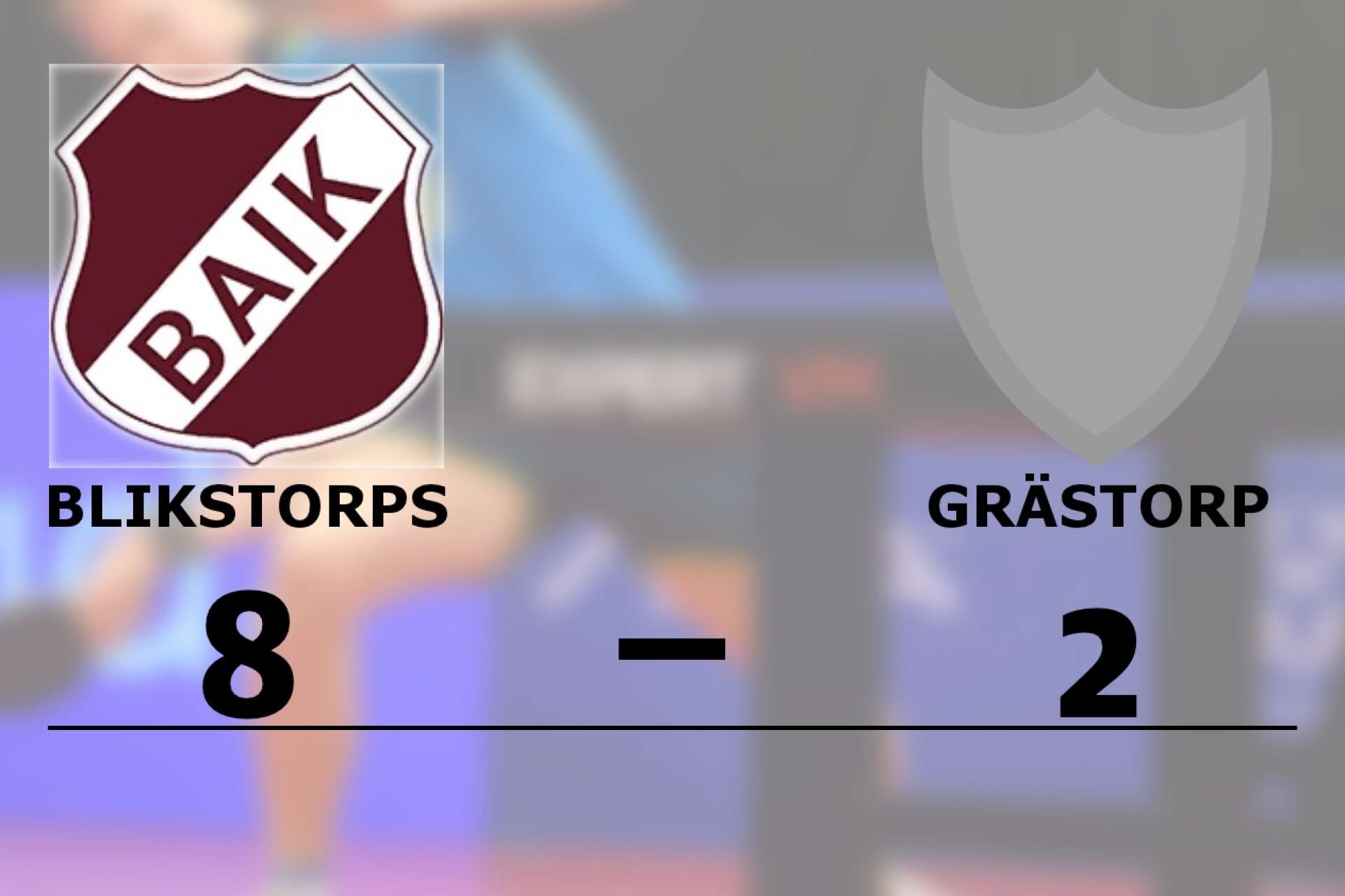 Blikstorps AIK vann mot Grästorps bordtennisklubb
