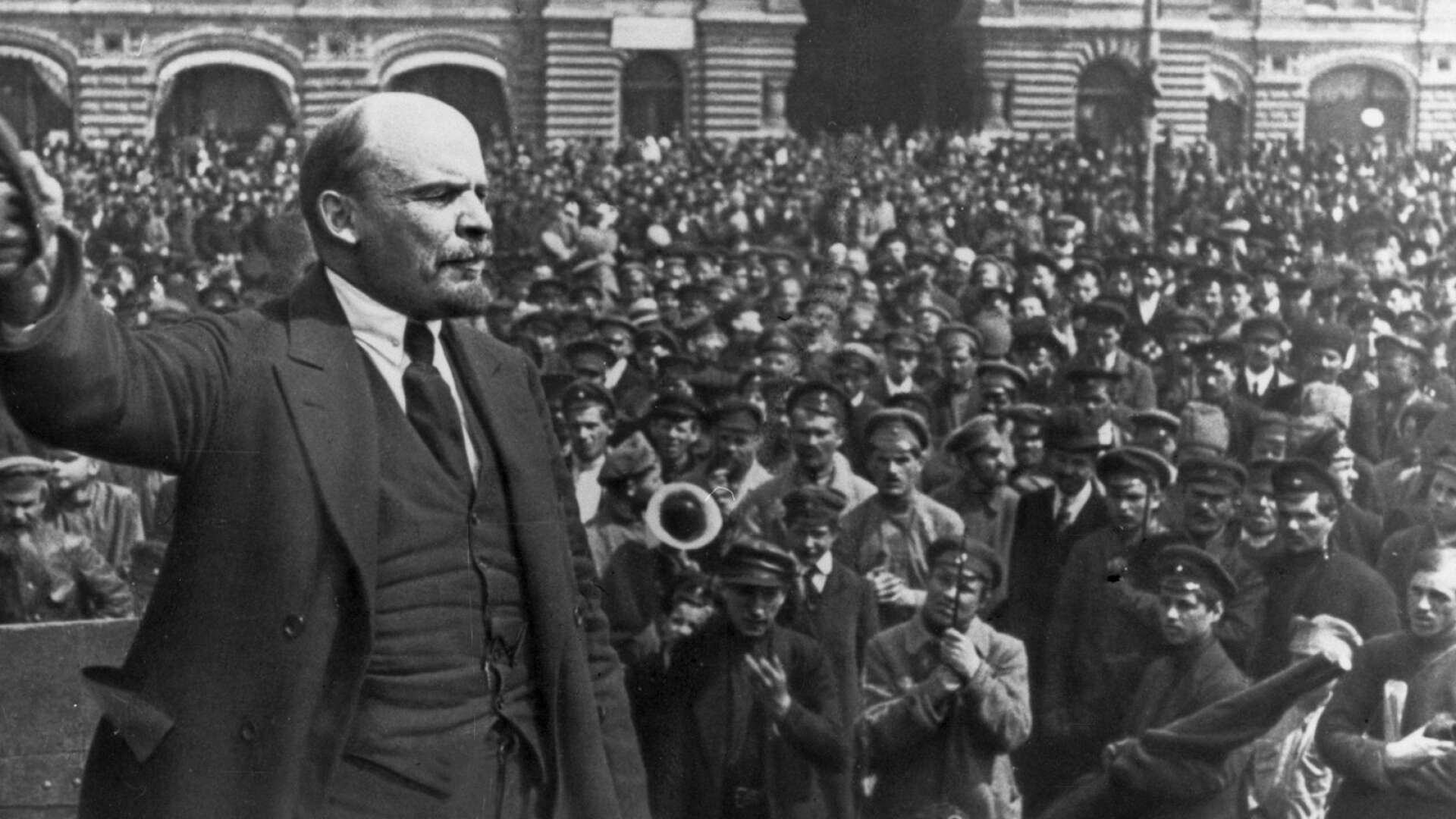 Vladimir Lenin, diktator och folkmördare.