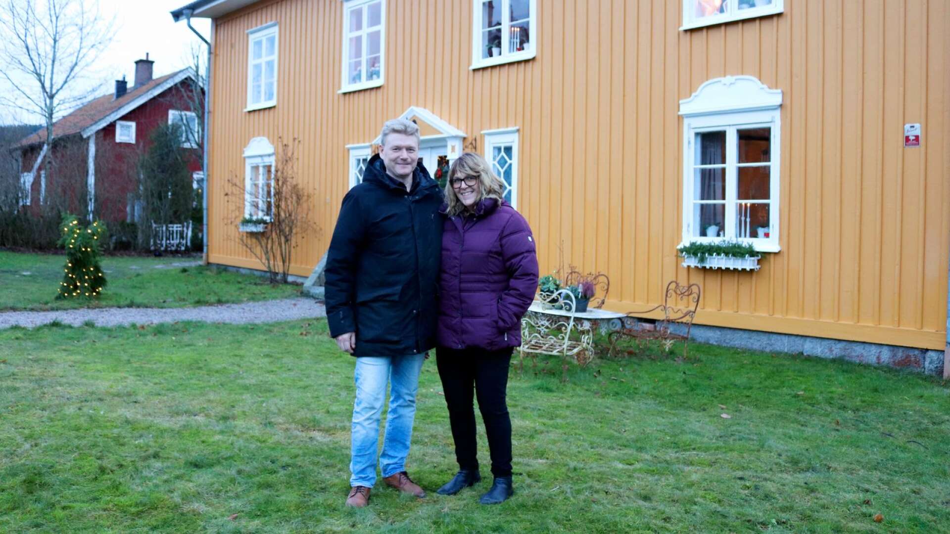 Tommy och Maria Nässén har flyttat in i Bergsmansgården