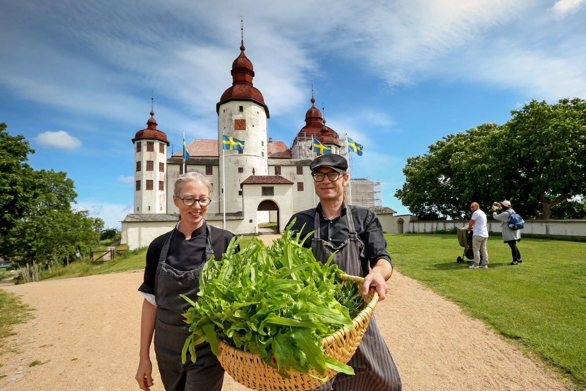 Katrin Ljungblom och Stefan Söderholm gav Läckö slott en plats på Sveriges kulinariska karta. Vid årsskiftet slutar de som krögare.