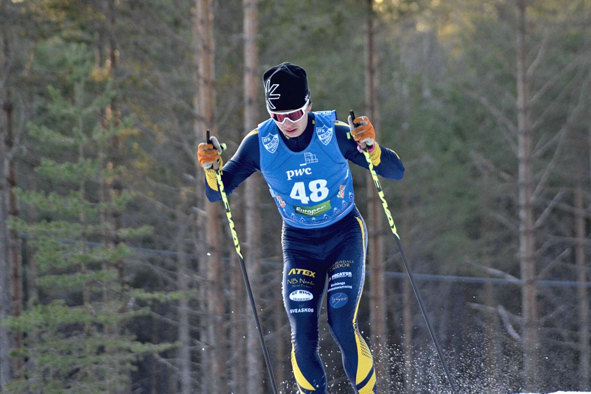 Ludvig Berg gör landslagsdebut nästa helg. Granbergsdals storlöfte är en av tolv uttagna åkare till den nordiska juniorlandskampen i Falun.