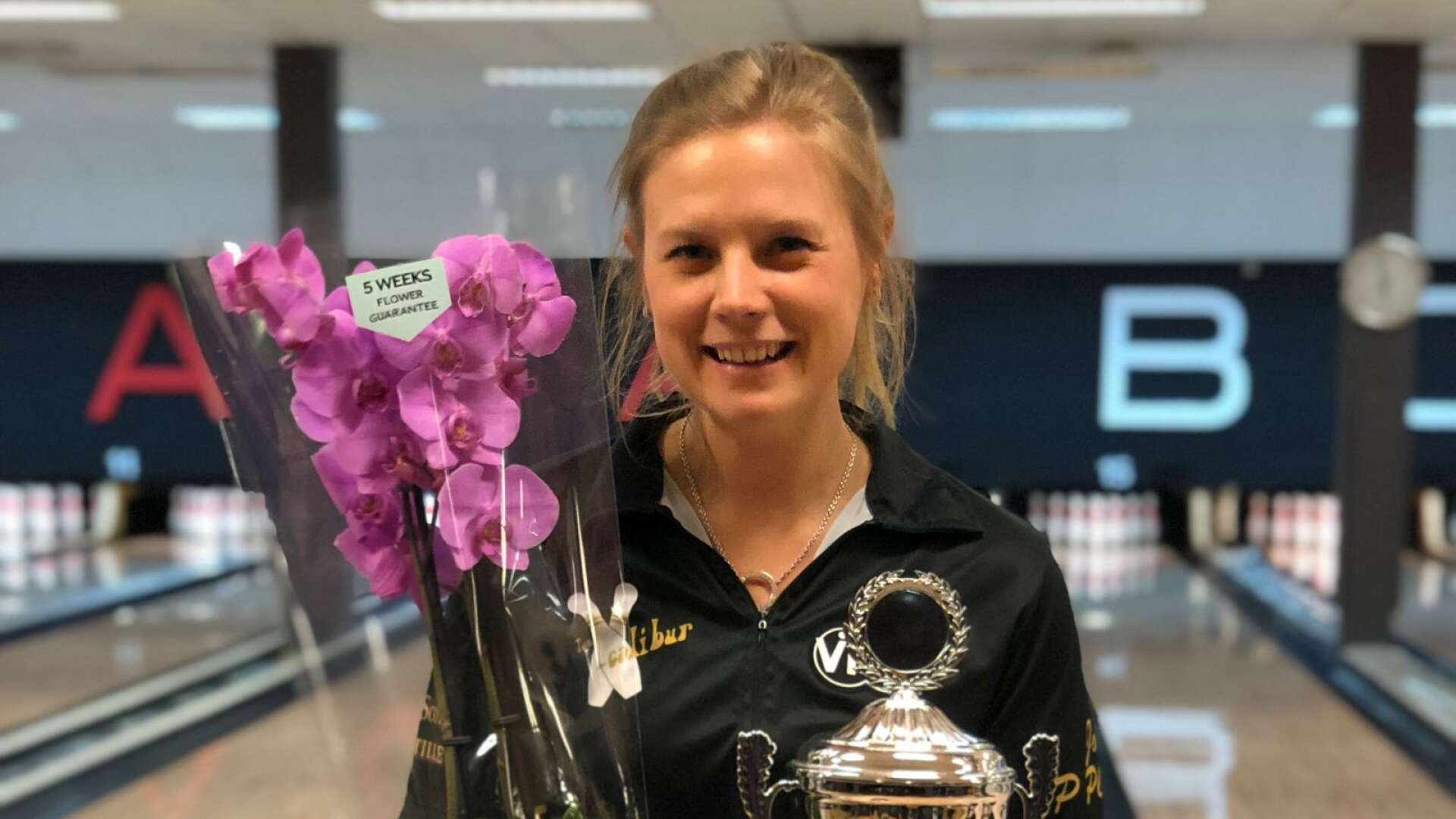 Joline Persson Planefors segrade i Origo Ladies Open i Norrköping i helgen.