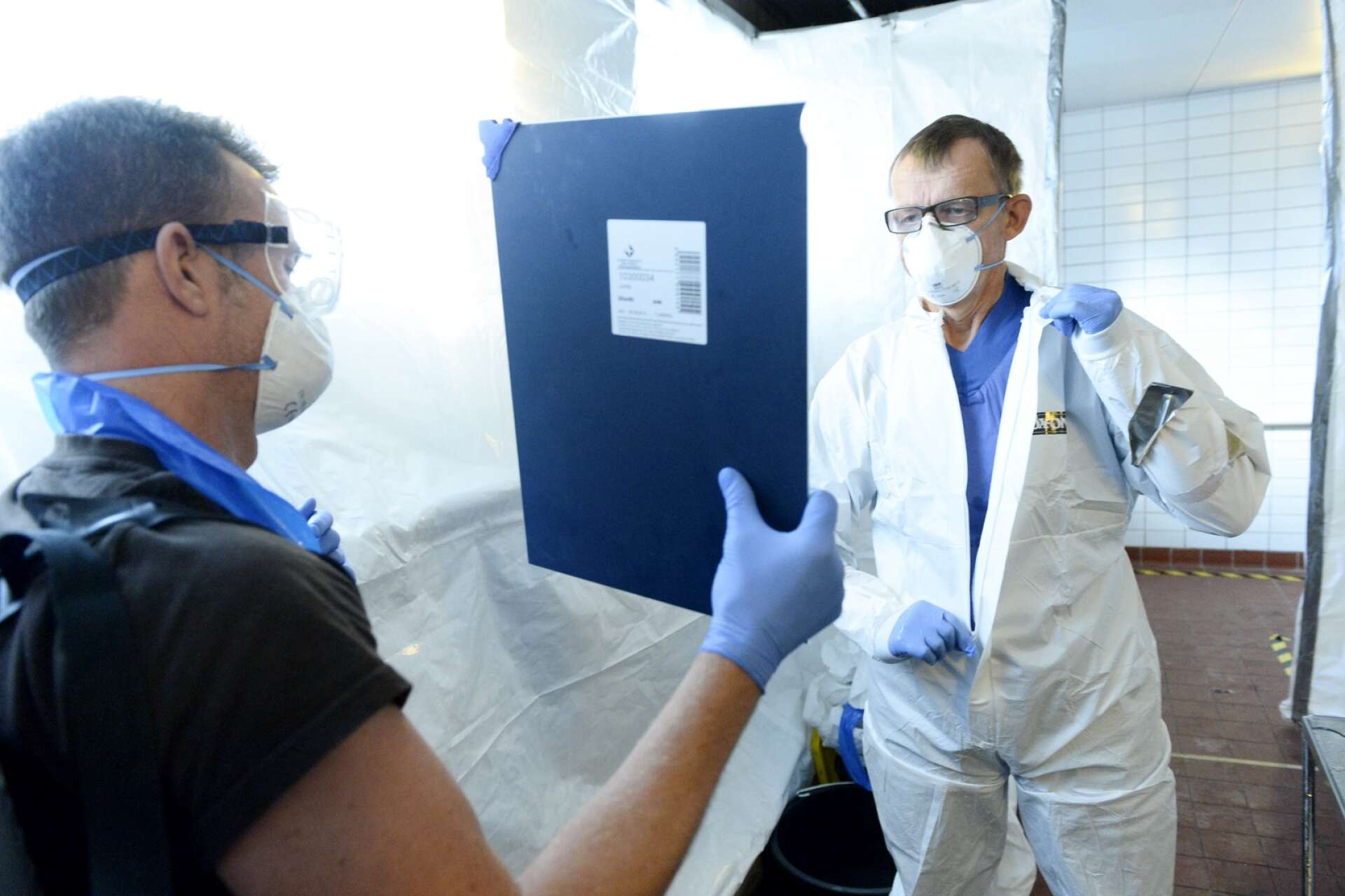 Hans Rosling åkte ner för att hjälpa till i kampen mot Ebola.