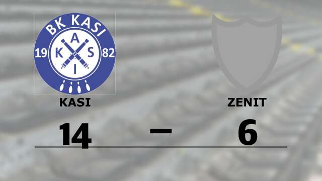 BK Kasi vann mot BK Zenit