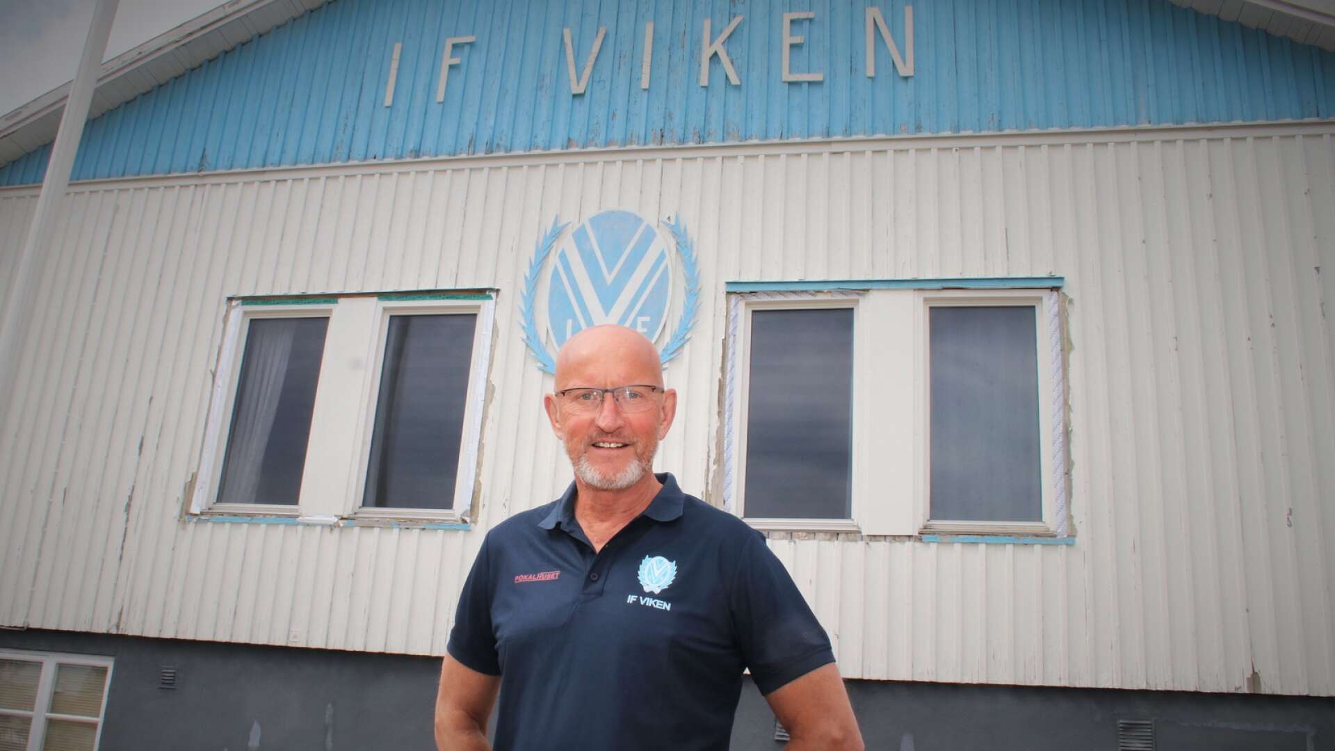 Efter flera nej svarade Pelle Skjervik i våras ja på frågan om att ta över som ordförande för IF Viken. Nu, som nybliven pensionär och efter en flytt från hus till lägenhet passade det bättre.