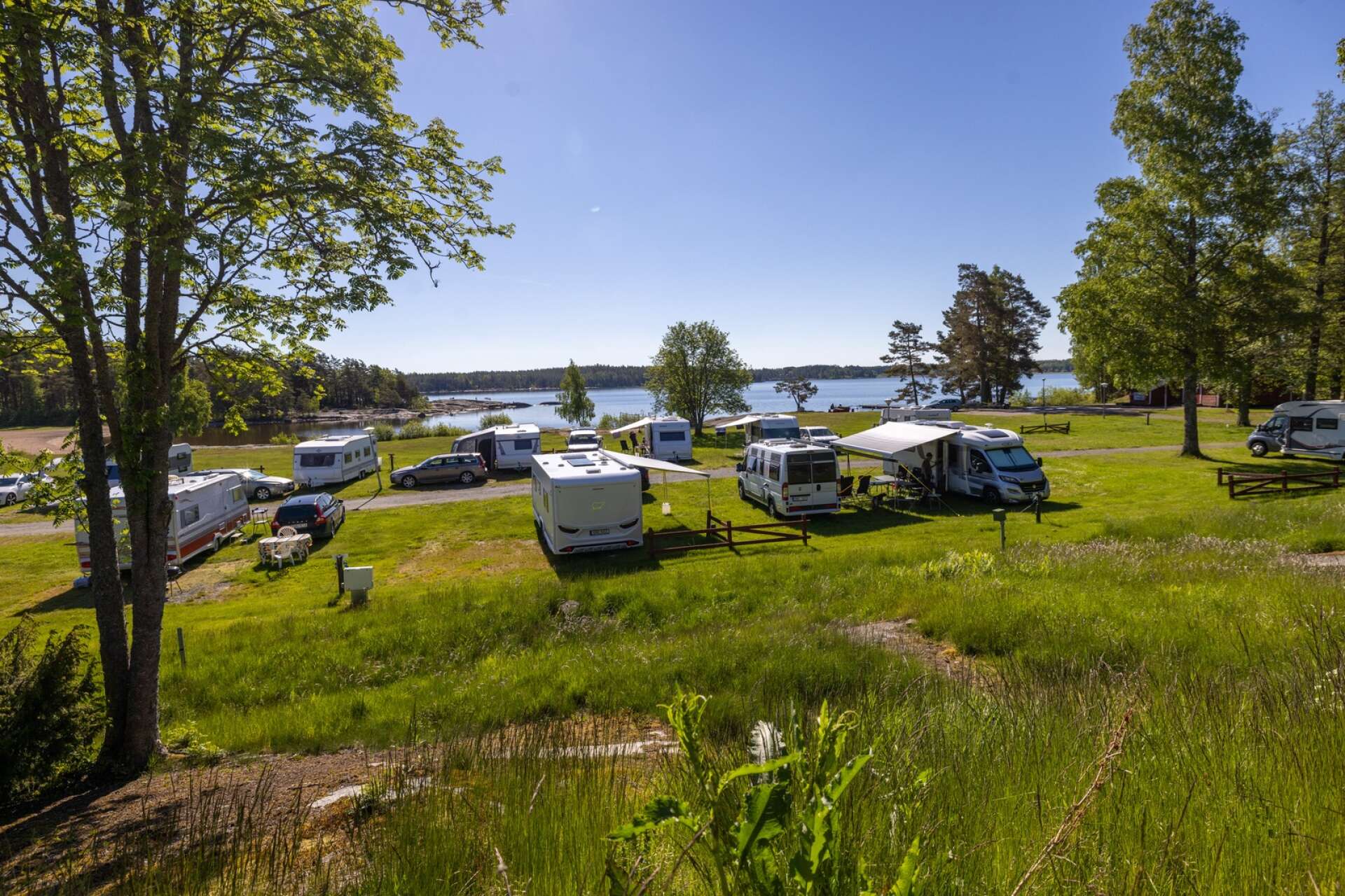 Sommarturismen har varit bra i Värmland, där camping den vanligaste anläggningsformen.