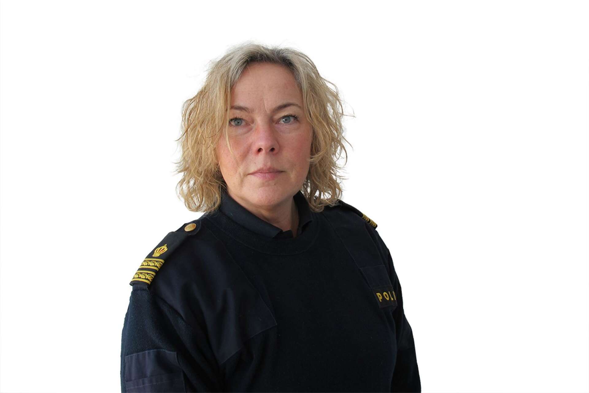 Christina Hallin, presstalesperson på polisregion Bergslagen.