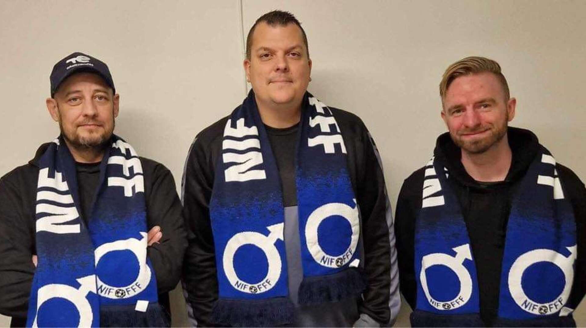 Manne Buisson, Johan Larsson och Mattias Karlsson utgör Nordmark/Filipstads ledarstab för 2024. 