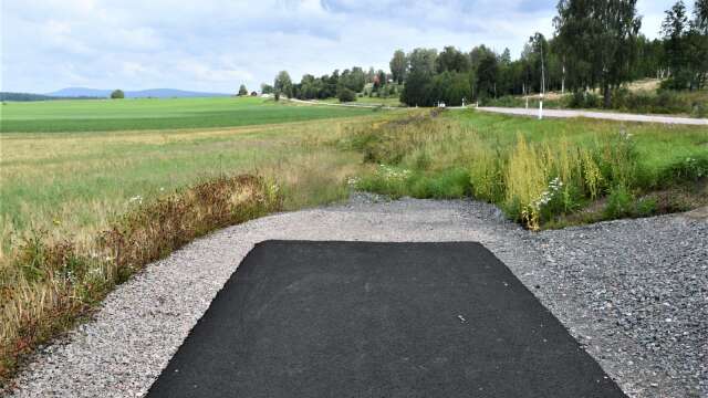 Här fortsätter Sunne kommun att bygga gång- och cykelväg under 2024.