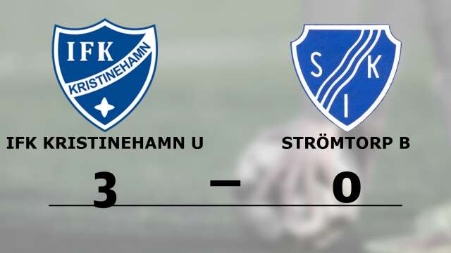 IFK Kristinehamn Fotboll vann mot Strömtorps IK