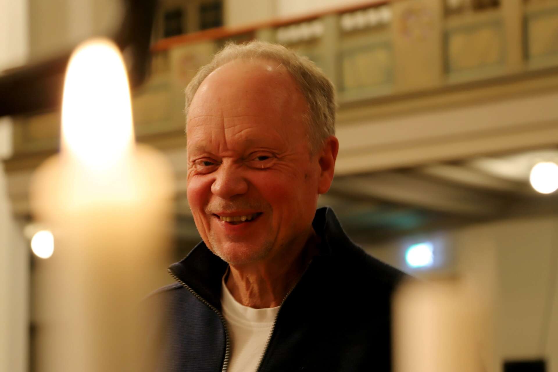 Anders Göranzon är stiftsmusiker och ledare för Karlstads kammarkör. ”Det enkla svaret är att musiken alltid betyder allt”, svarar han på frågan vad musiken betyder för julen.