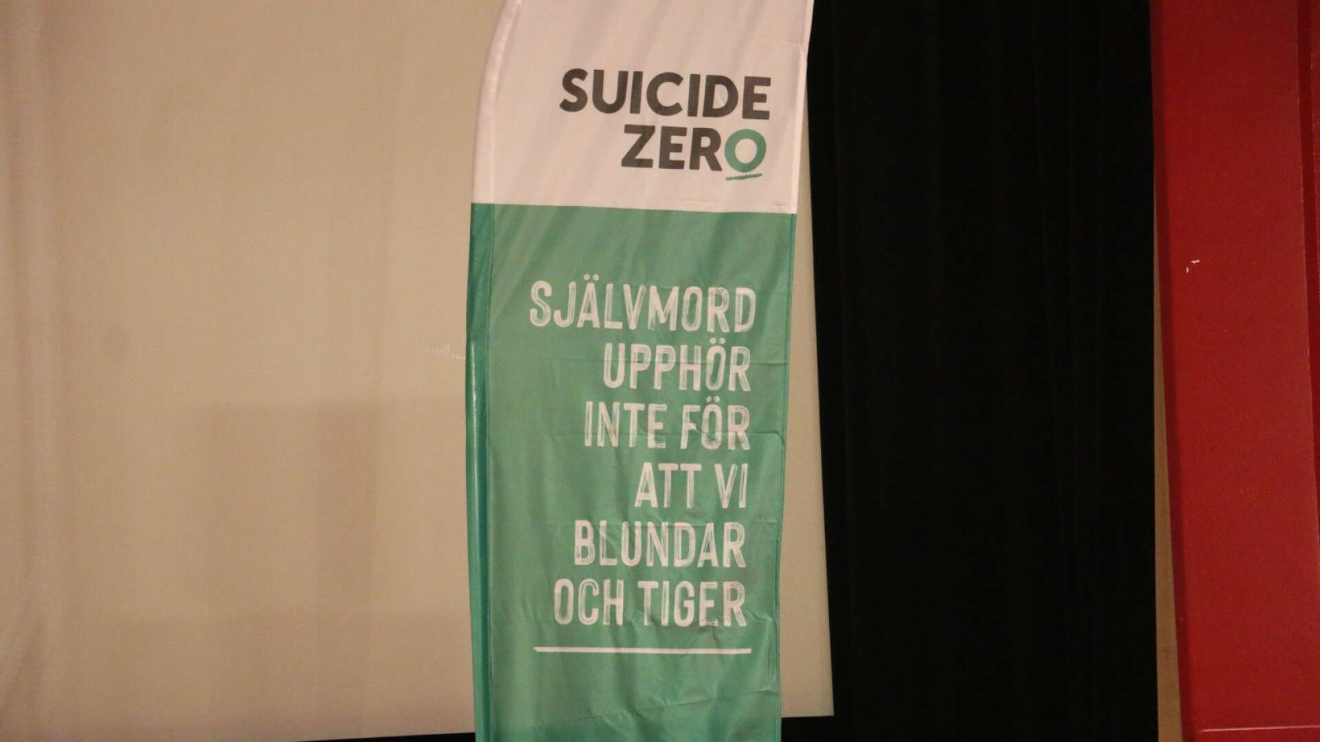 Organisationen Suicid Zero arbetar förebyggande för att förhindra självmord. 