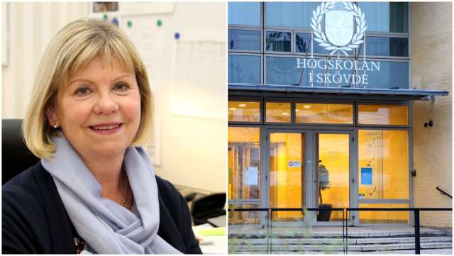 ”Det är väldigt roligt för oss att vi har ett högt söktryck till våra utbildningar”, säger Lena Mårtensson, prorektor på Högskolan i Skövde.