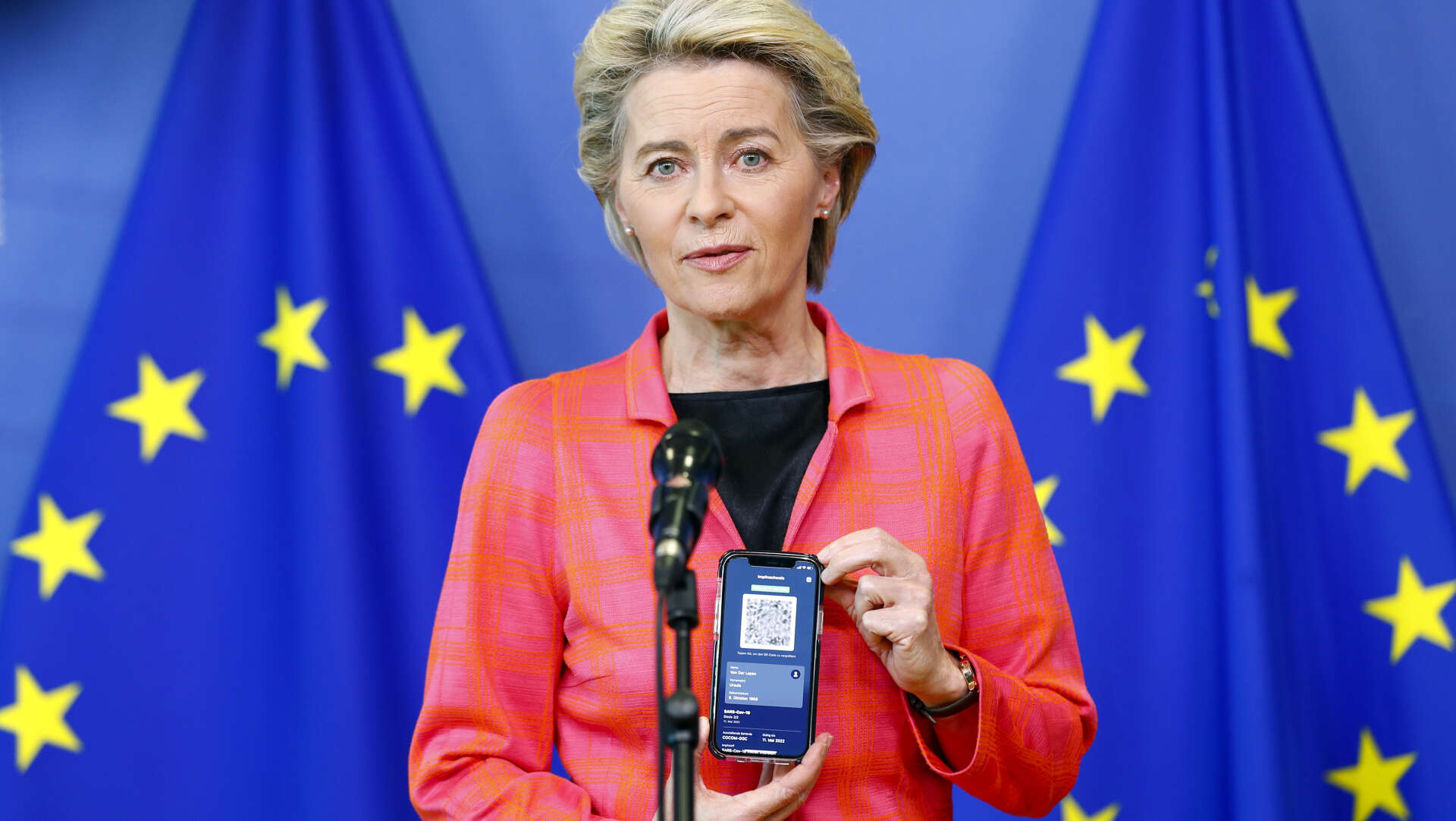 EU-kommissionens ordförande Ursula von der Leyen har tidigare pratat om ett 'Europa som är moget den digitala tidsåldern' när det kommer till DSA och DMA-lagarna. Arkivbild.
