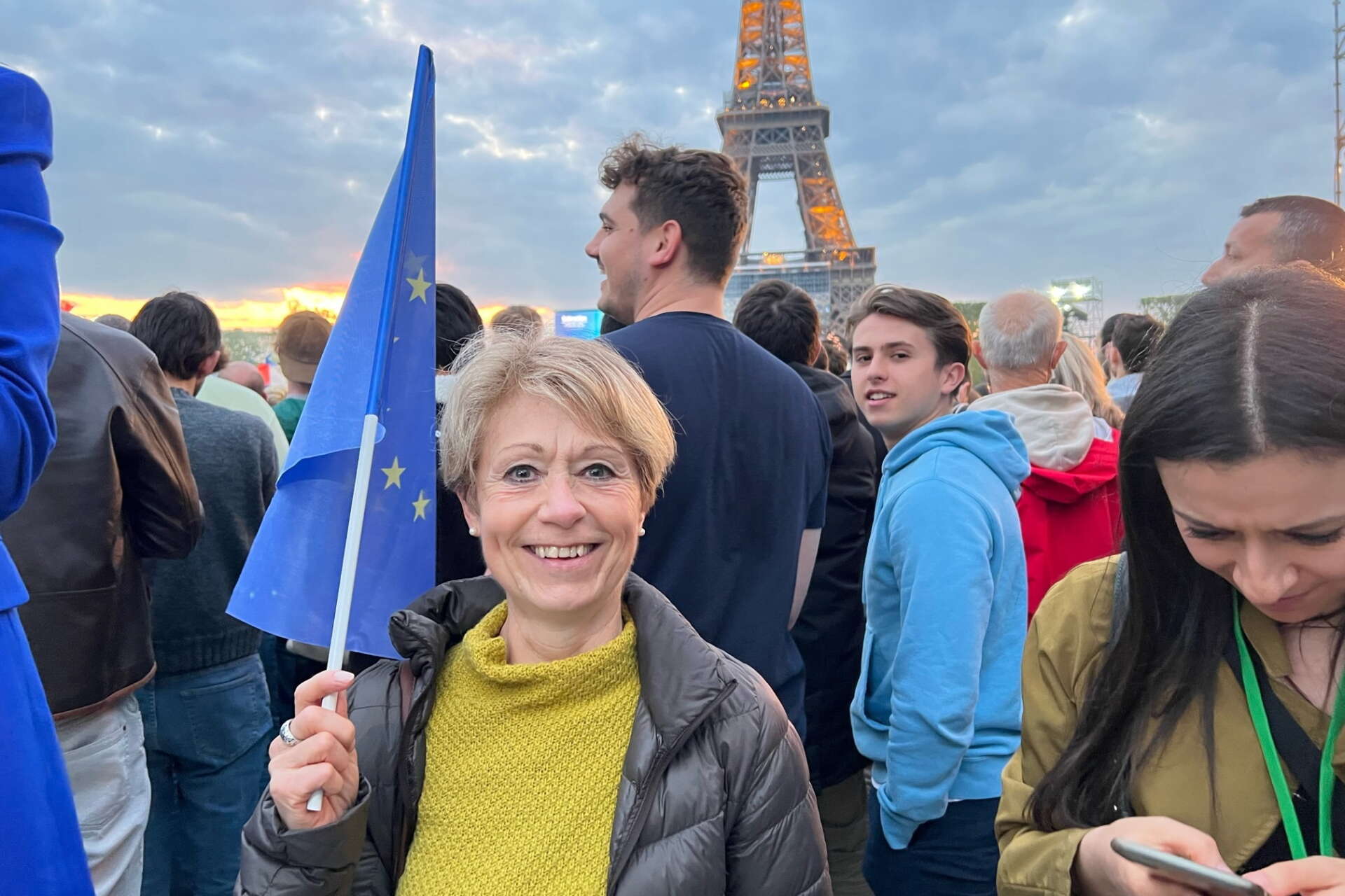 Agnès, som inte vill uppge sitt efternamn, har arbetat många år som tjänsteman i Bryssel. EU ligger henne varmt om hjärtat.