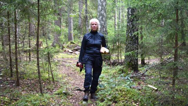 Carin Höglund, ledansvarig i Arvika kommun välkomnar samarbetet med vandringsleder över kommungränsen.
