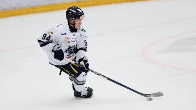 Henrik ”Kingen” Larsson kom trea i backarnas poängliga i hockeyallsvenska grundserien och är en mycket värdefull spelare för sitt BIK Karlskoga.