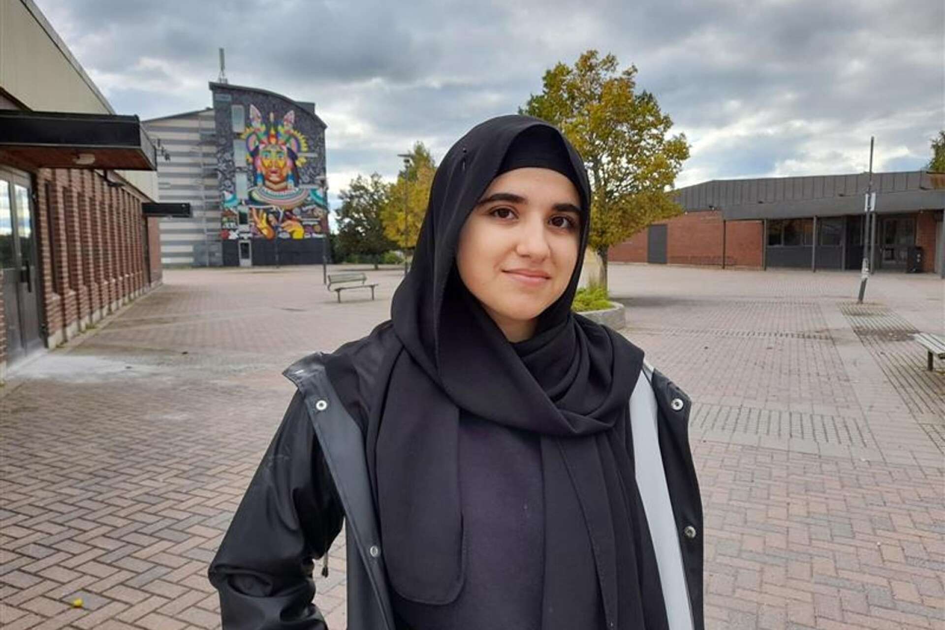 Shadi Karimi, 16, engagerar sig i ungdomsföreningen Tillsammans i Karlstad. 