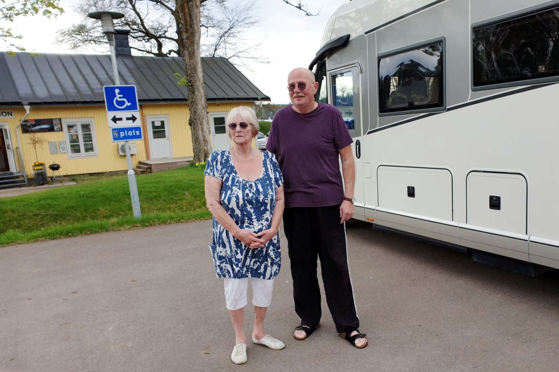 – Boomen märker vi bland annat på att ställplatserna ofta är fulla när vi är ute på tur, säger Ann-Louise och Svein Erik Haldorsen, från Slottsbron.