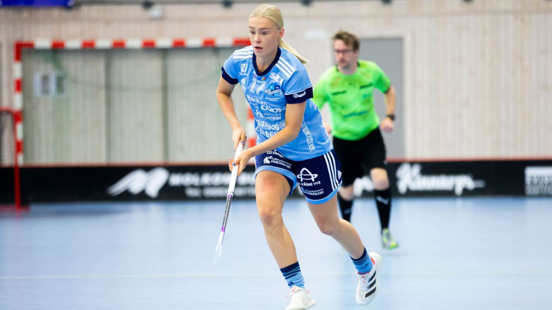 Meja Holgersson och hennes Skoghall hade en 2–0-ledning hemma mot Västerås men fick ändå inte med sig några poäng.