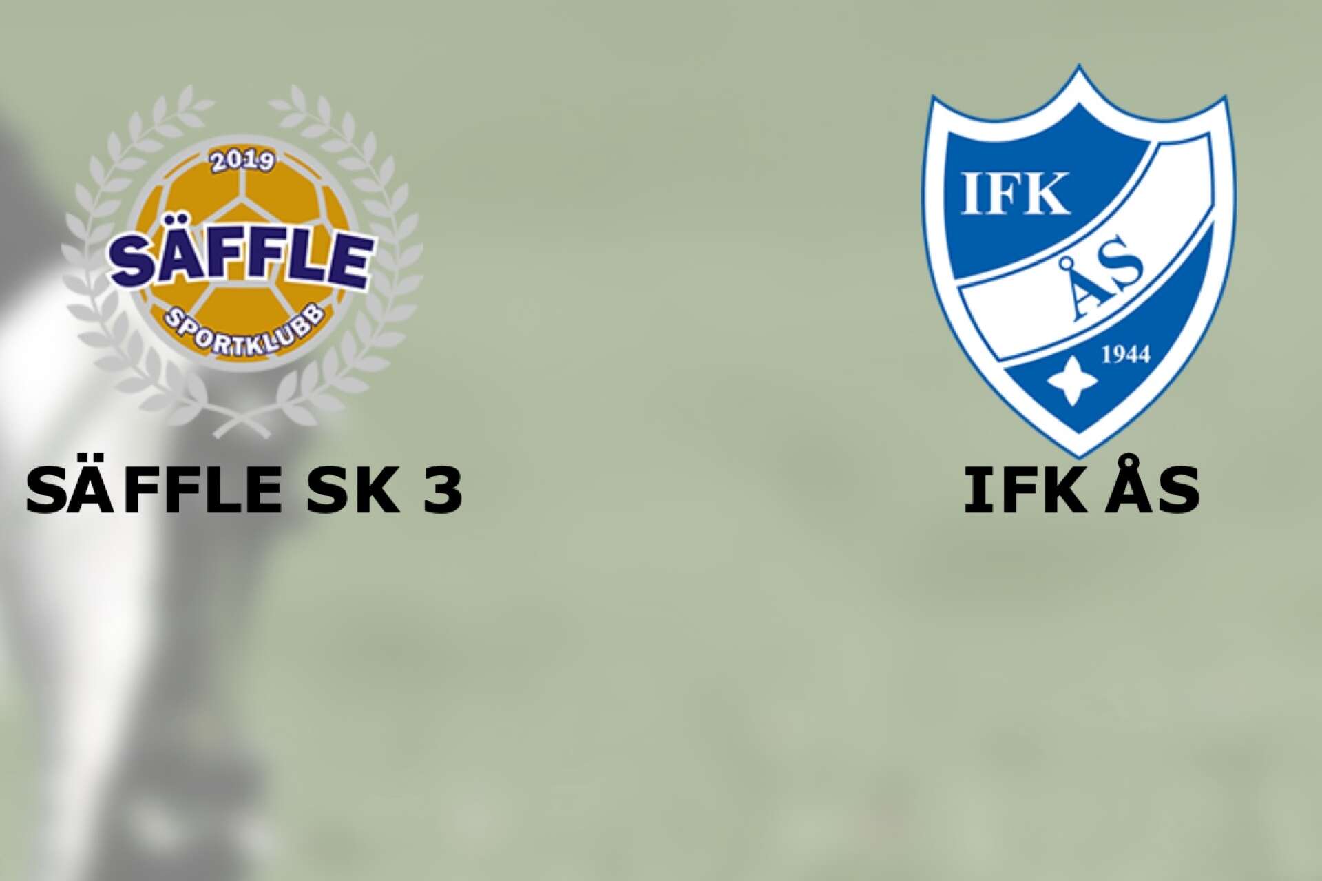 Säffle SK 3 vann mot IFK Ås