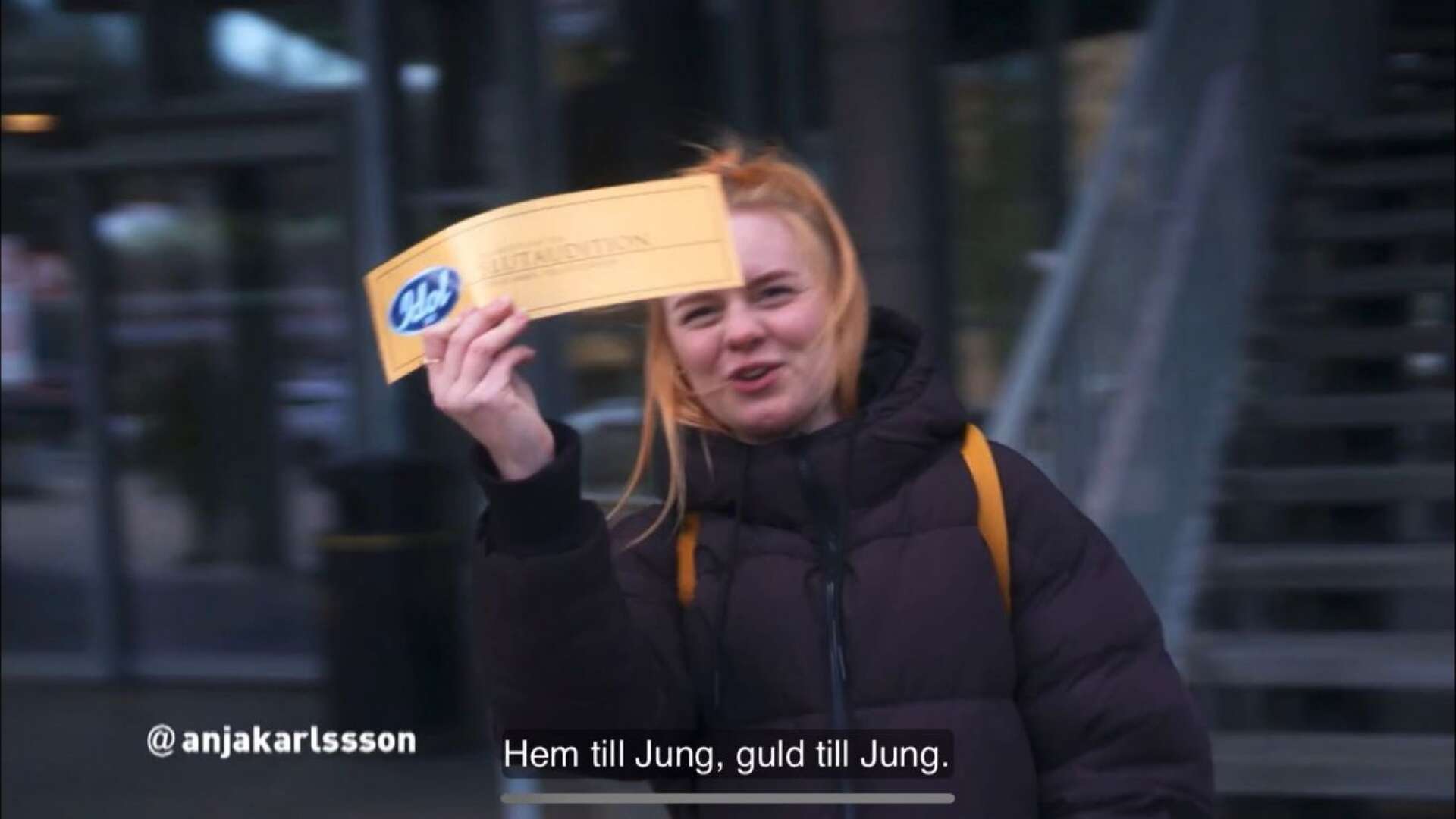 I måndags kunde man se Anja Karlsson kamma hem en guldbiljett, och prata gott om Jung. 